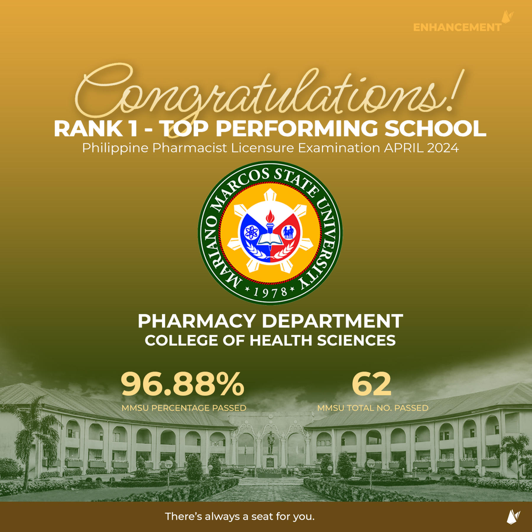 Metamorph - MMSU Congratulations Square